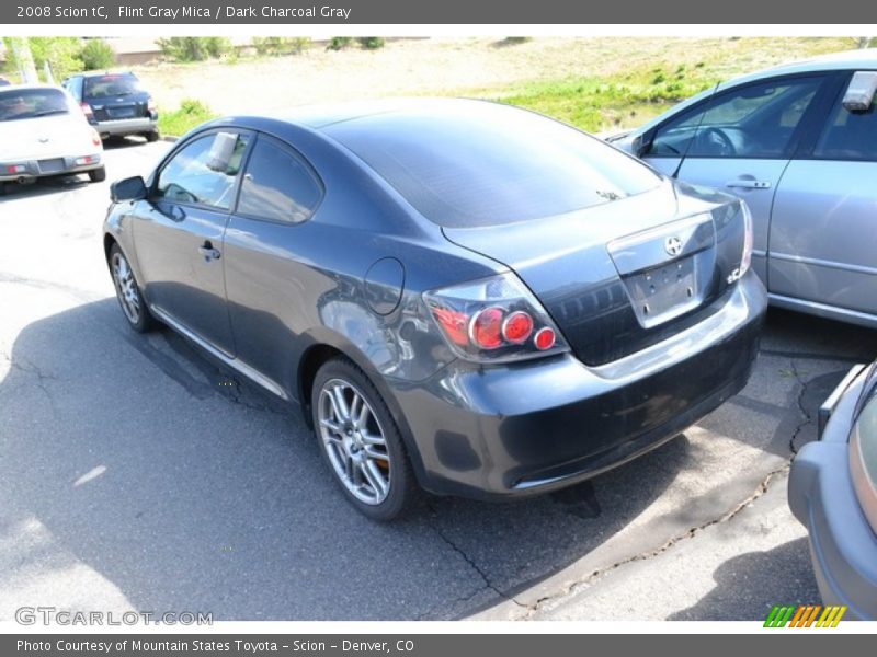 Flint Gray Mica / Dark Charcoal Gray 2008 Scion tC