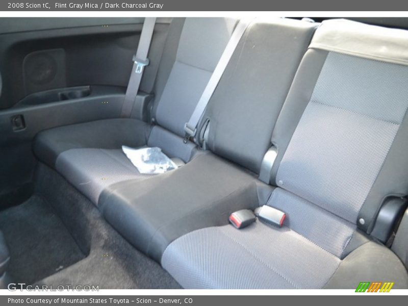 Rear Seat of 2008 tC 