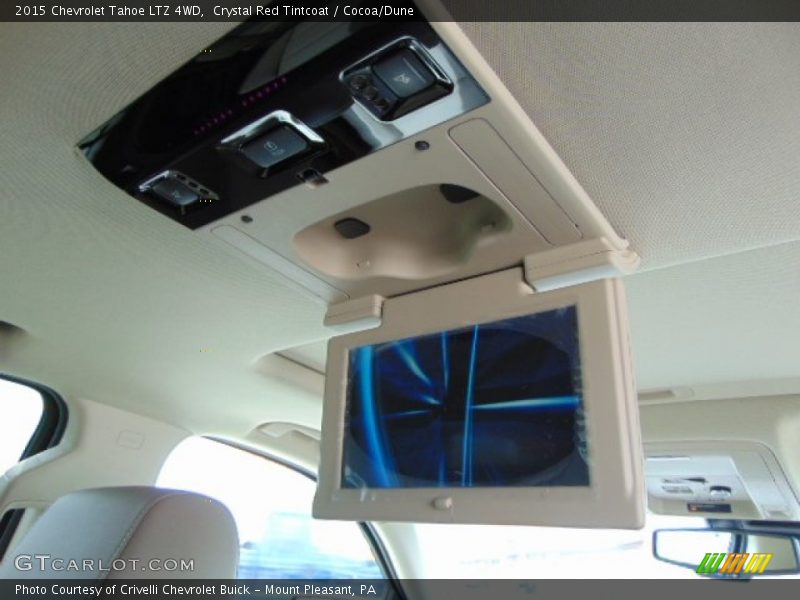 Crystal Red Tintcoat / Cocoa/Dune 2015 Chevrolet Tahoe LTZ 4WD