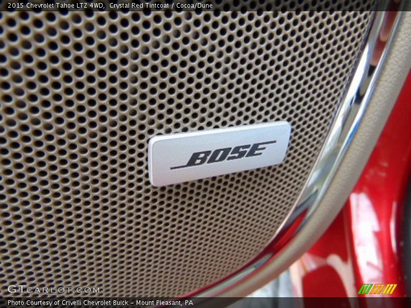 Crystal Red Tintcoat / Cocoa/Dune 2015 Chevrolet Tahoe LTZ 4WD