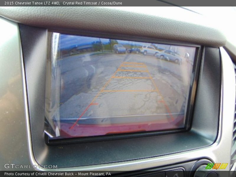 Crystal Red Tintcoat / Cocoa/Dune 2015 Chevrolet Tahoe LTZ 4WD