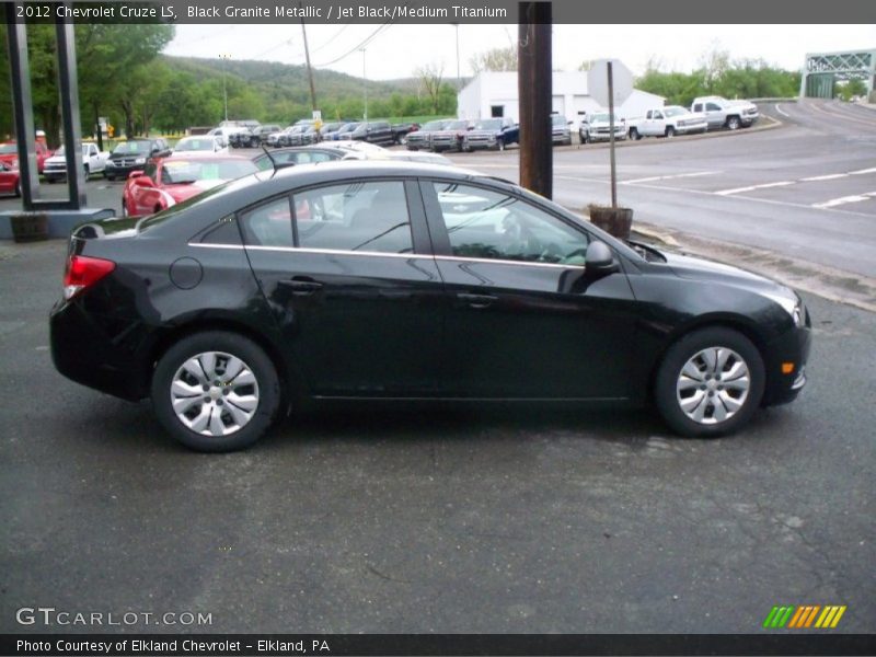 Black Granite Metallic / Jet Black/Medium Titanium 2012 Chevrolet Cruze LS