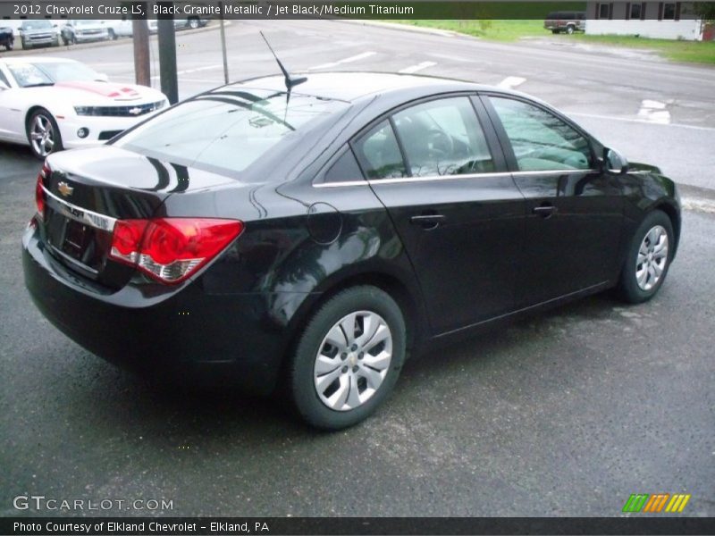 Black Granite Metallic / Jet Black/Medium Titanium 2012 Chevrolet Cruze LS