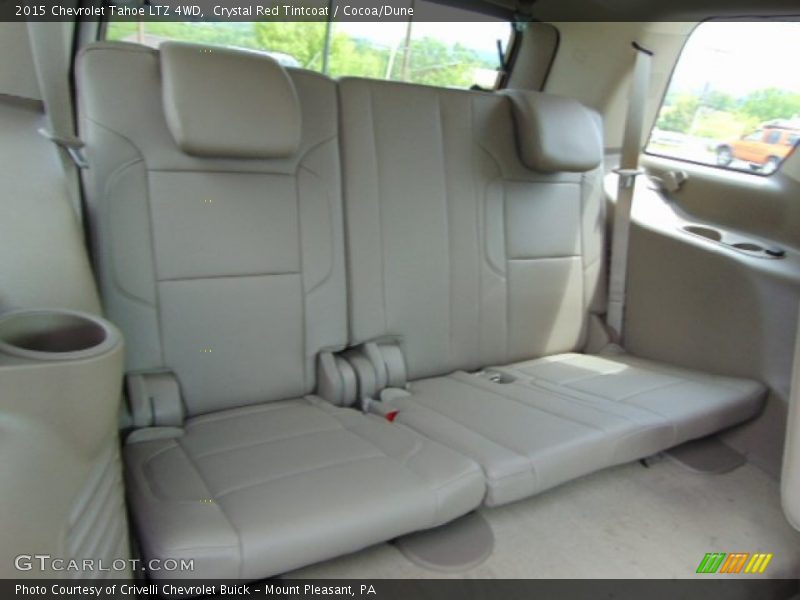 Crystal Red Tintcoat / Cocoa/Dune 2015 Chevrolet Tahoe LTZ 4WD