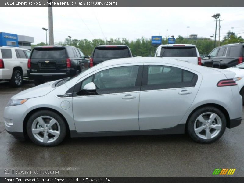 Silver Ice Metallic / Jet Black/Dark Accents 2014 Chevrolet Volt