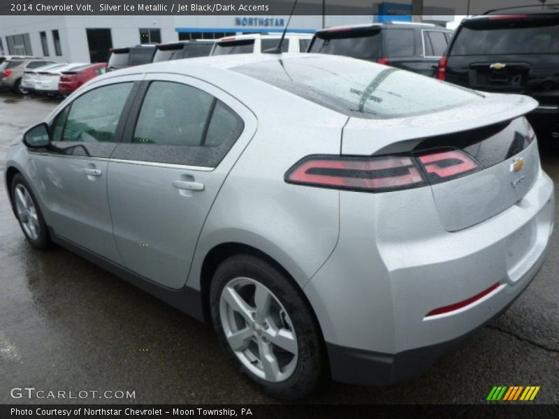 Silver Ice Metallic / Jet Black/Dark Accents 2014 Chevrolet Volt