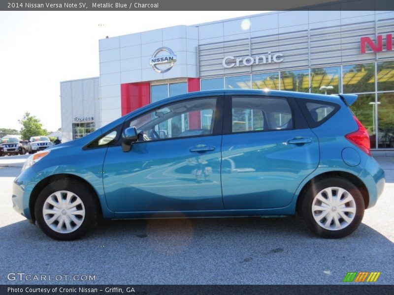 Metallic Blue / Charcoal 2014 Nissan Versa Note SV
