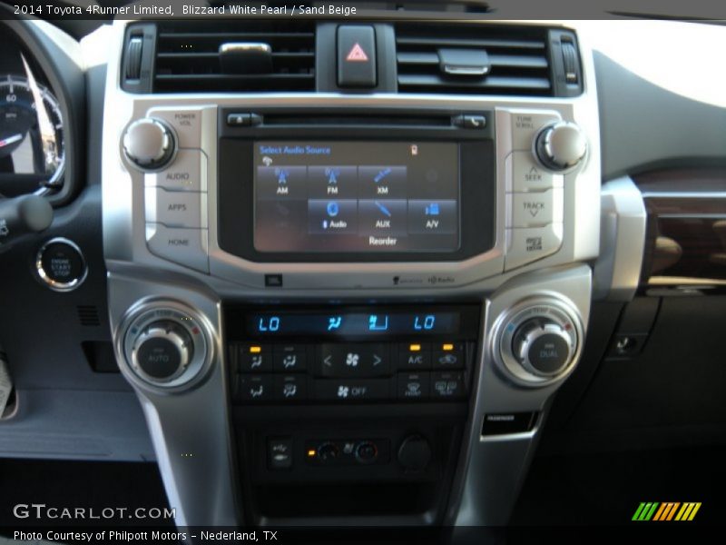 Blizzard White Pearl / Sand Beige 2014 Toyota 4Runner Limited