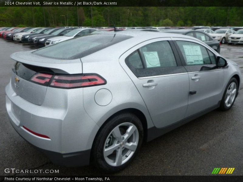 Silver Ice Metallic / Jet Black/Dark Accents 2014 Chevrolet Volt