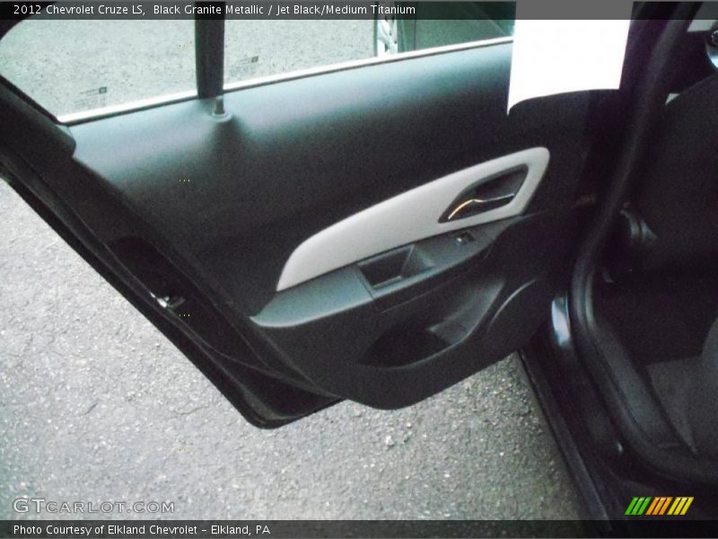 Black Granite Metallic / Jet Black/Medium Titanium 2012 Chevrolet Cruze LS