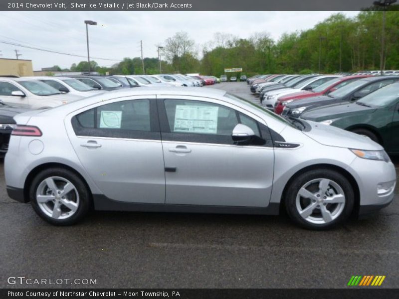 Silver Ice Metallic / Jet Black/Dark Accents 2014 Chevrolet Volt