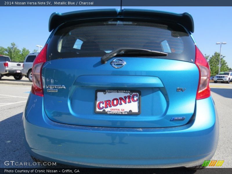 Metallic Blue / Charcoal 2014 Nissan Versa Note SV