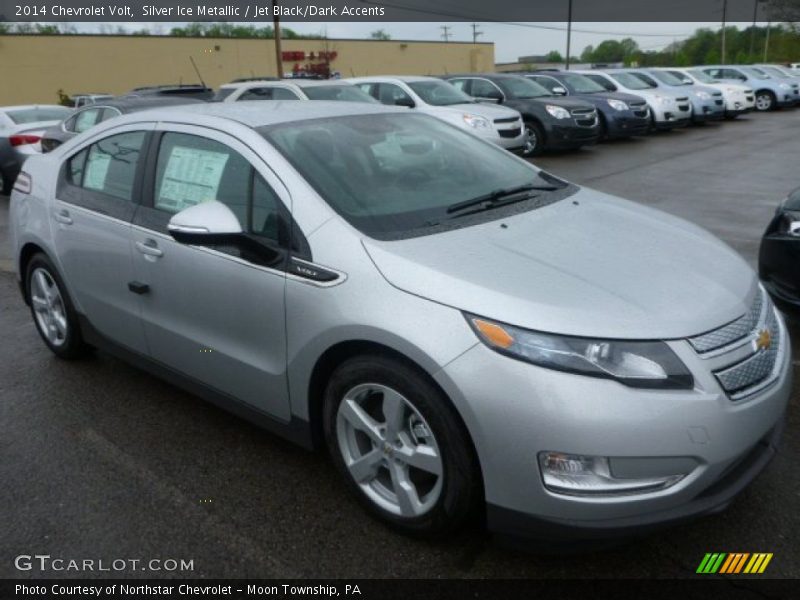 Silver Ice Metallic / Jet Black/Dark Accents 2014 Chevrolet Volt