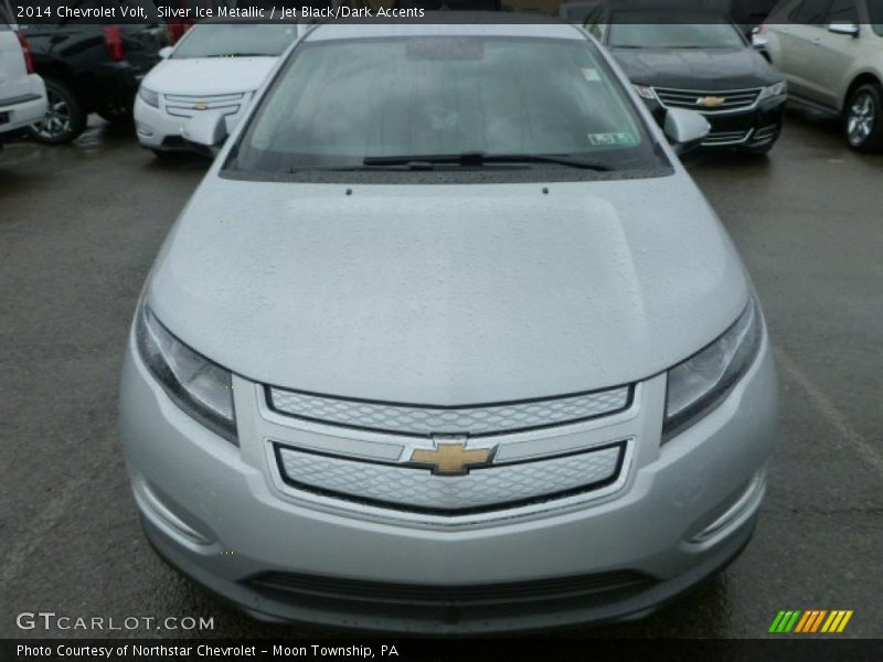 Silver Ice Metallic / Jet Black/Dark Accents 2014 Chevrolet Volt