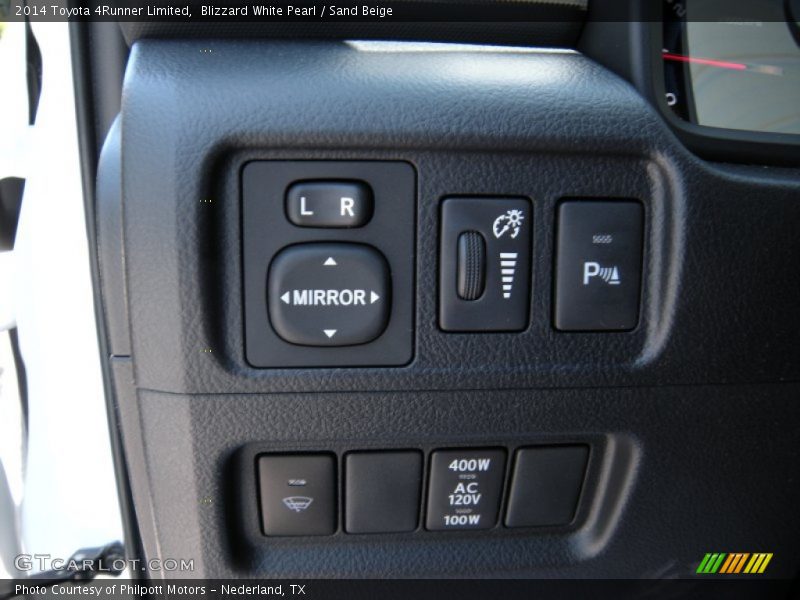 Blizzard White Pearl / Sand Beige 2014 Toyota 4Runner Limited