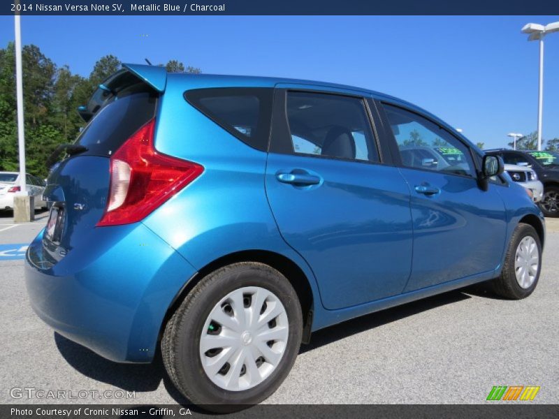 Metallic Blue / Charcoal 2014 Nissan Versa Note SV