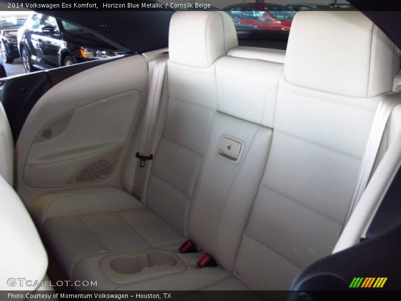 Horizon Blue Metallic / Cornsilk Beige 2014 Volkswagen Eos Komfort