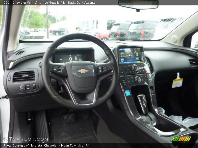 Silver Ice Metallic / Jet Black/Dark Accents 2014 Chevrolet Volt