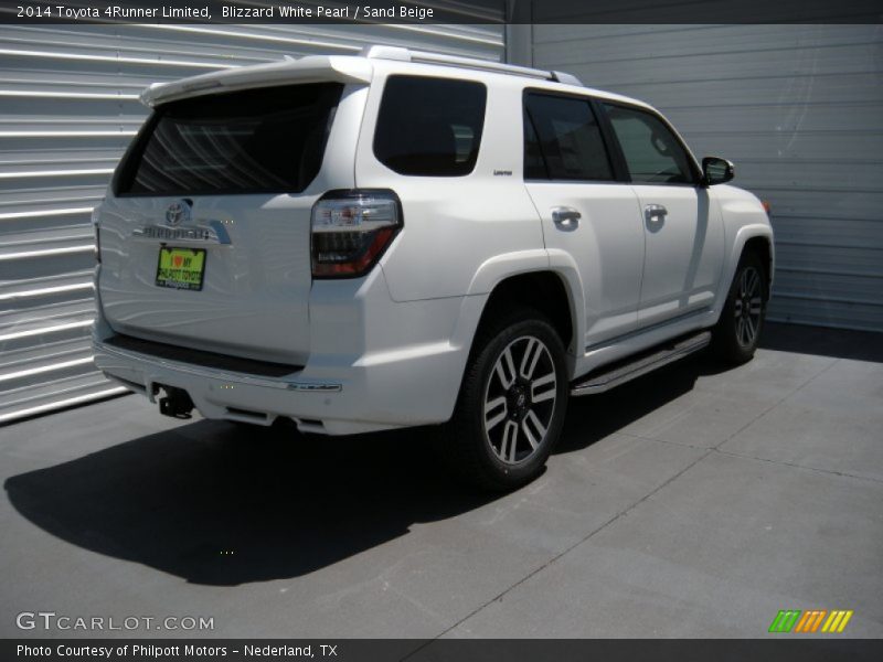 Blizzard White Pearl / Sand Beige 2014 Toyota 4Runner Limited