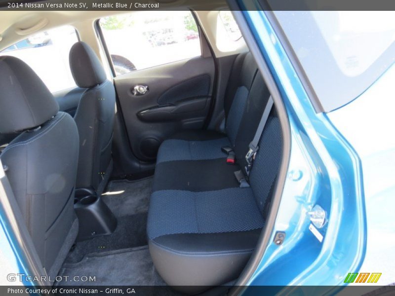 Rear Seat of 2014 Versa Note SV