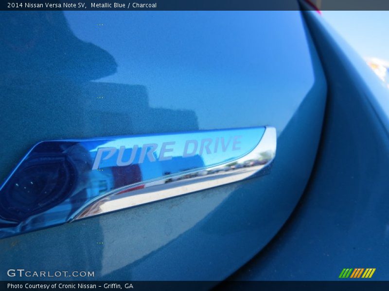Metallic Blue / Charcoal 2014 Nissan Versa Note SV