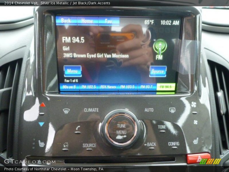 Silver Ice Metallic / Jet Black/Dark Accents 2014 Chevrolet Volt