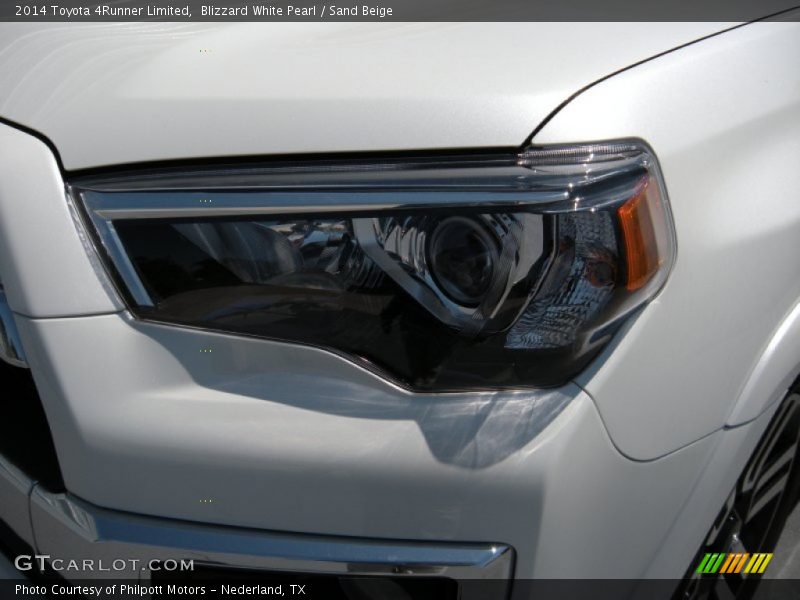 Blizzard White Pearl / Sand Beige 2014 Toyota 4Runner Limited