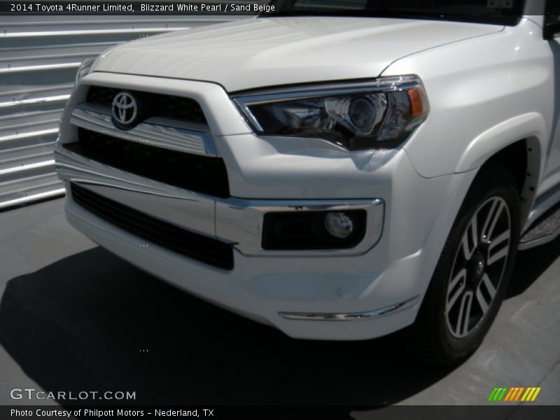 Blizzard White Pearl / Sand Beige 2014 Toyota 4Runner Limited