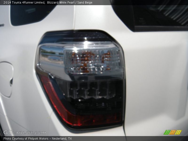 Blizzard White Pearl / Sand Beige 2014 Toyota 4Runner Limited