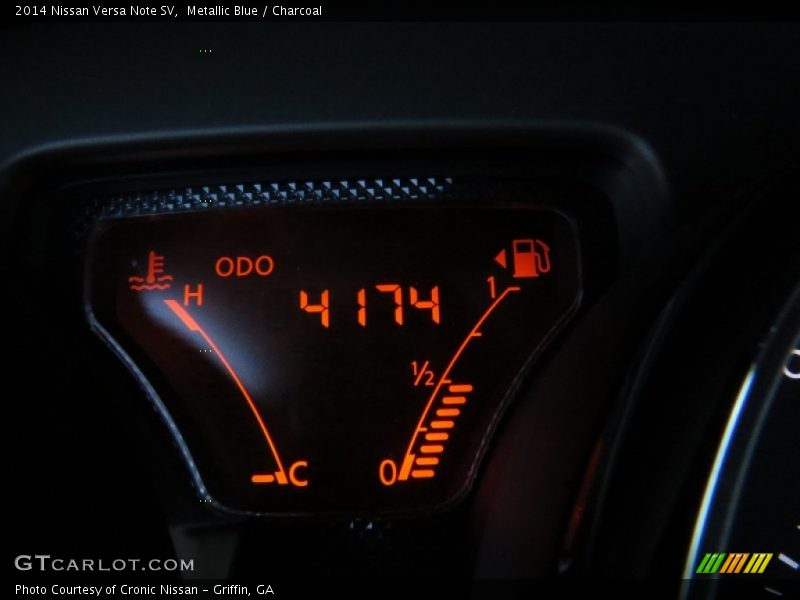 Metallic Blue / Charcoal 2014 Nissan Versa Note SV