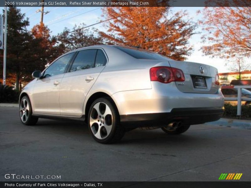 Reflex Silver Metallic / Interlagos Plaid Cloth 2006 Volkswagen Jetta GLI Sedan