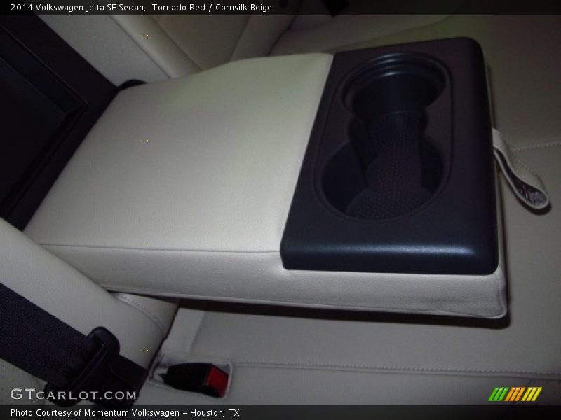 Tornado Red / Cornsilk Beige 2014 Volkswagen Jetta SE Sedan