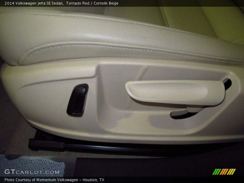 Tornado Red / Cornsilk Beige 2014 Volkswagen Jetta SE Sedan