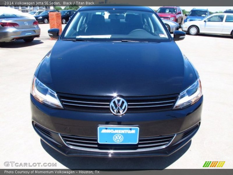 Black / Titan Black 2014 Volkswagen Jetta SE Sedan