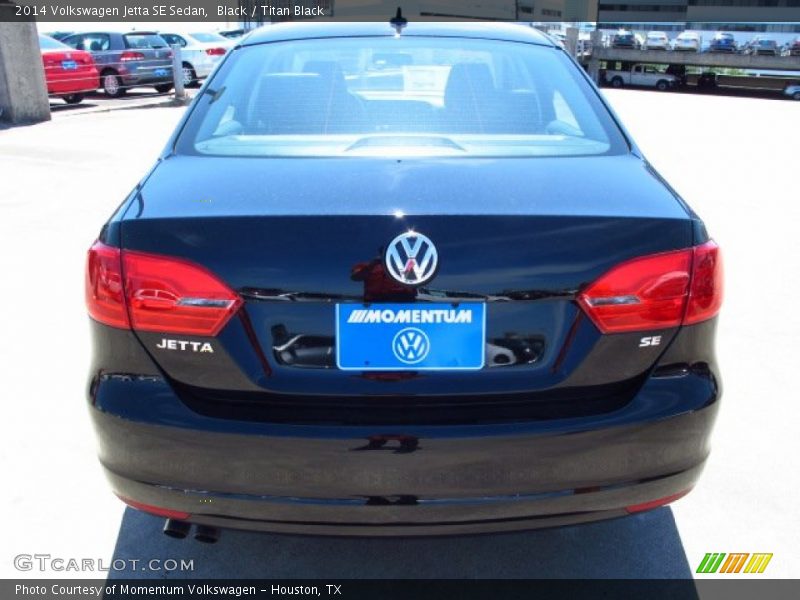 Black / Titan Black 2014 Volkswagen Jetta SE Sedan