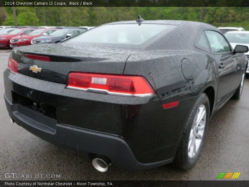 Black / Black 2014 Chevrolet Camaro LS Coupe