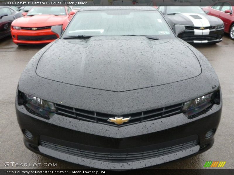 Black / Black 2014 Chevrolet Camaro LS Coupe