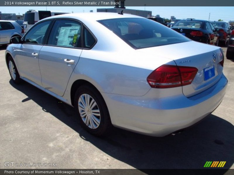 Reflex Silver Metallic / Titan Black 2014 Volkswagen Passat 1.8T S