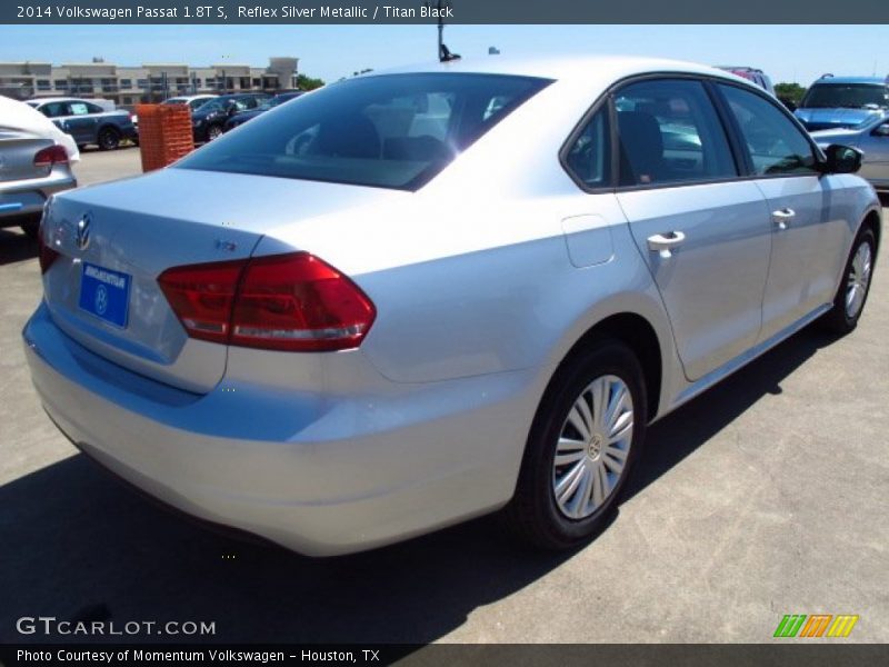 Reflex Silver Metallic / Titan Black 2014 Volkswagen Passat 1.8T S