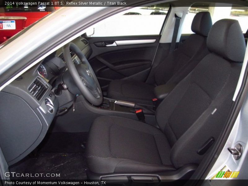 Reflex Silver Metallic / Titan Black 2014 Volkswagen Passat 1.8T S