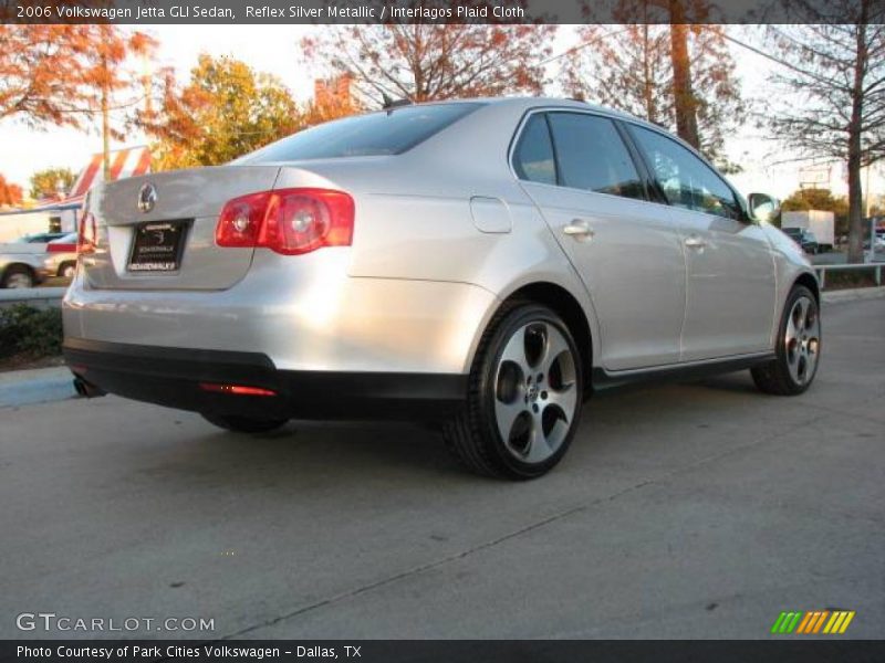 Reflex Silver Metallic / Interlagos Plaid Cloth 2006 Volkswagen Jetta GLI Sedan