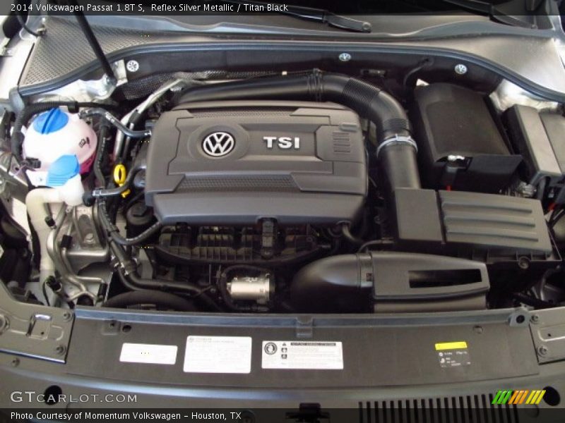 Reflex Silver Metallic / Titan Black 2014 Volkswagen Passat 1.8T S