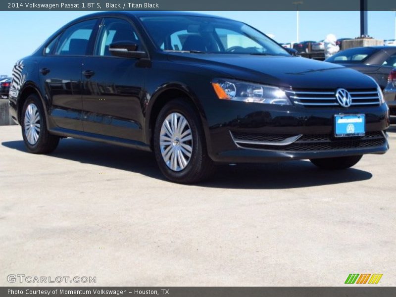 Black / Titan Black 2014 Volkswagen Passat 1.8T S