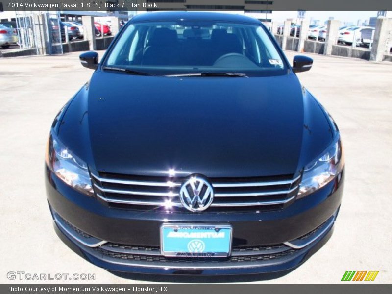 Black / Titan Black 2014 Volkswagen Passat 1.8T S