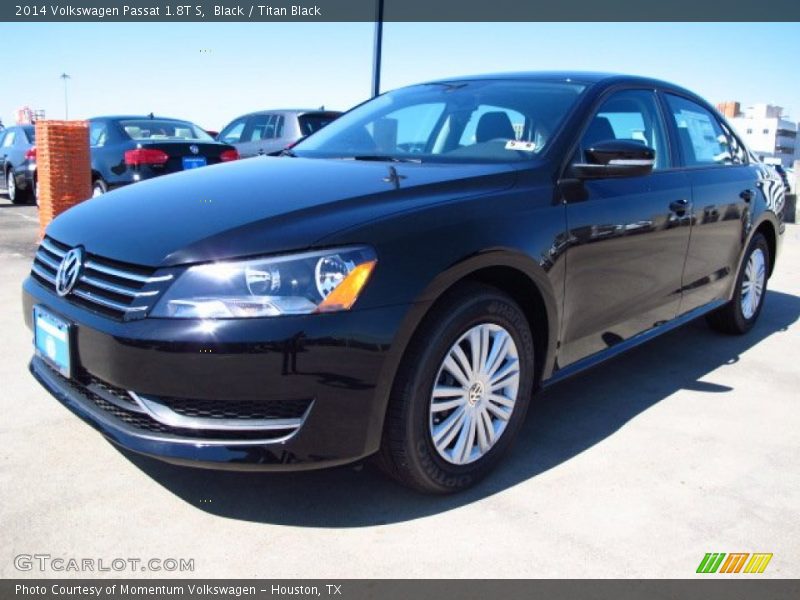 Black / Titan Black 2014 Volkswagen Passat 1.8T S