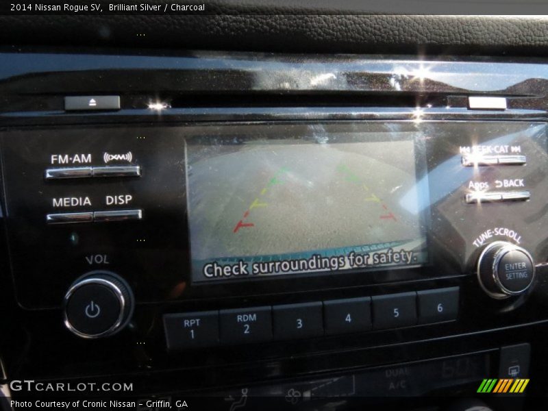 Brilliant Silver / Charcoal 2014 Nissan Rogue SV
