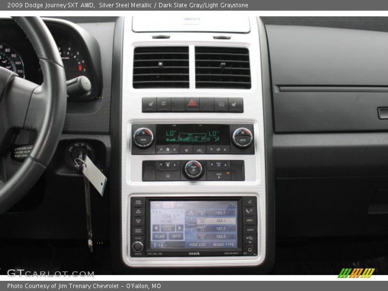 Silver Steel Metallic / Dark Slate Gray/Light Graystone 2009 Dodge Journey SXT AWD