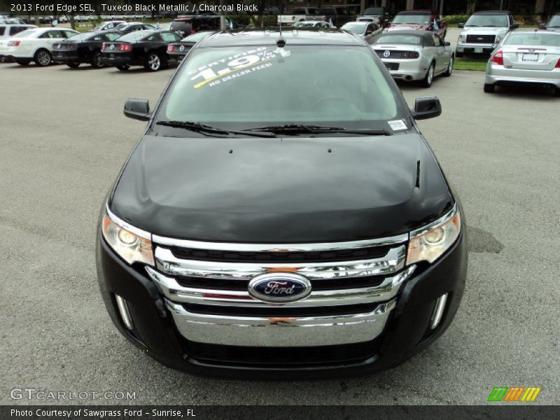 Tuxedo Black Metallic / Charcoal Black 2013 Ford Edge SEL