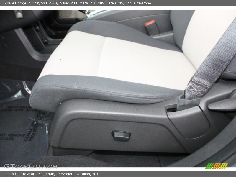 Silver Steel Metallic / Dark Slate Gray/Light Graystone 2009 Dodge Journey SXT AWD