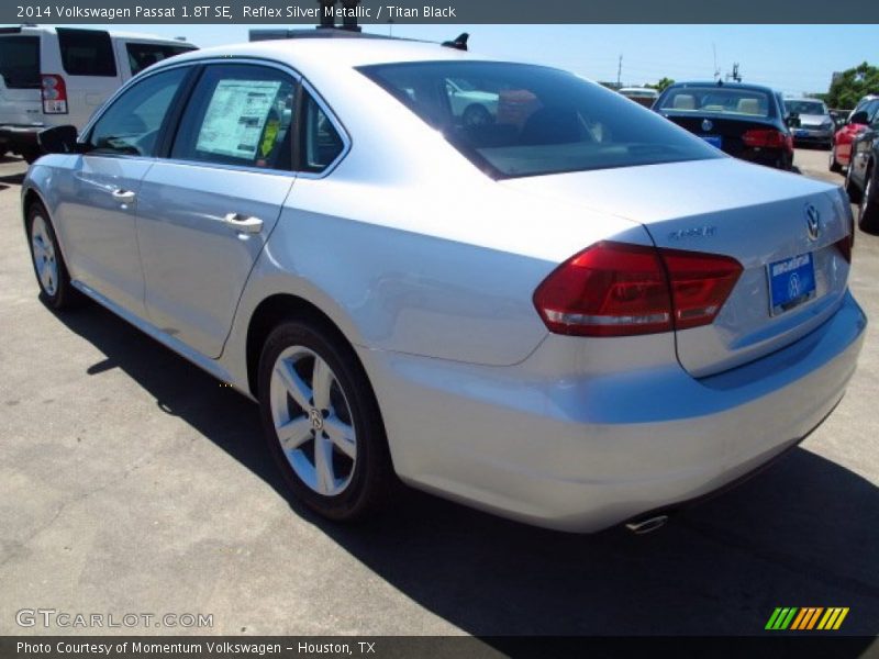 Reflex Silver Metallic / Titan Black 2014 Volkswagen Passat 1.8T SE